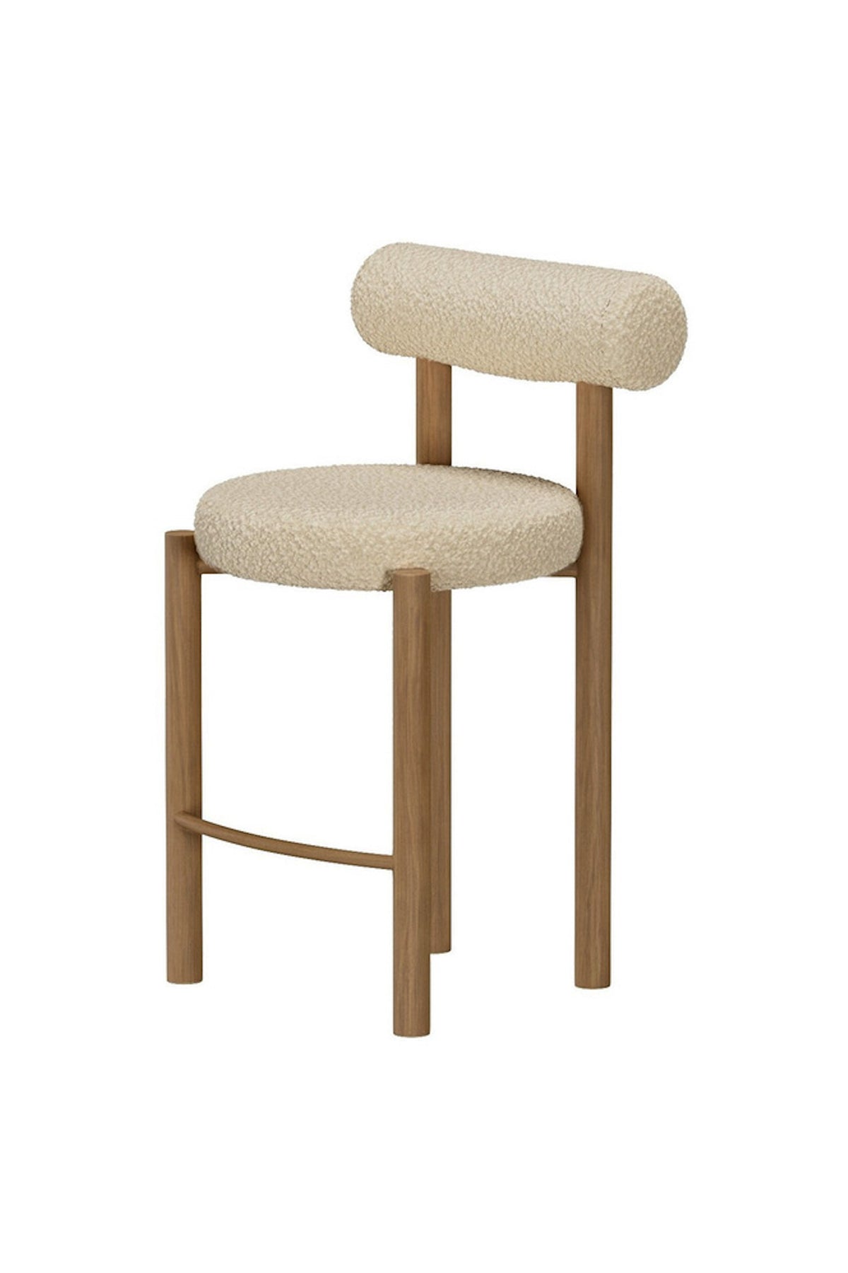 TIllo Barhocker in Weiss präsentiert im Onlineshop von KAQTU Design AG. Barstuhl ist von Venture Home