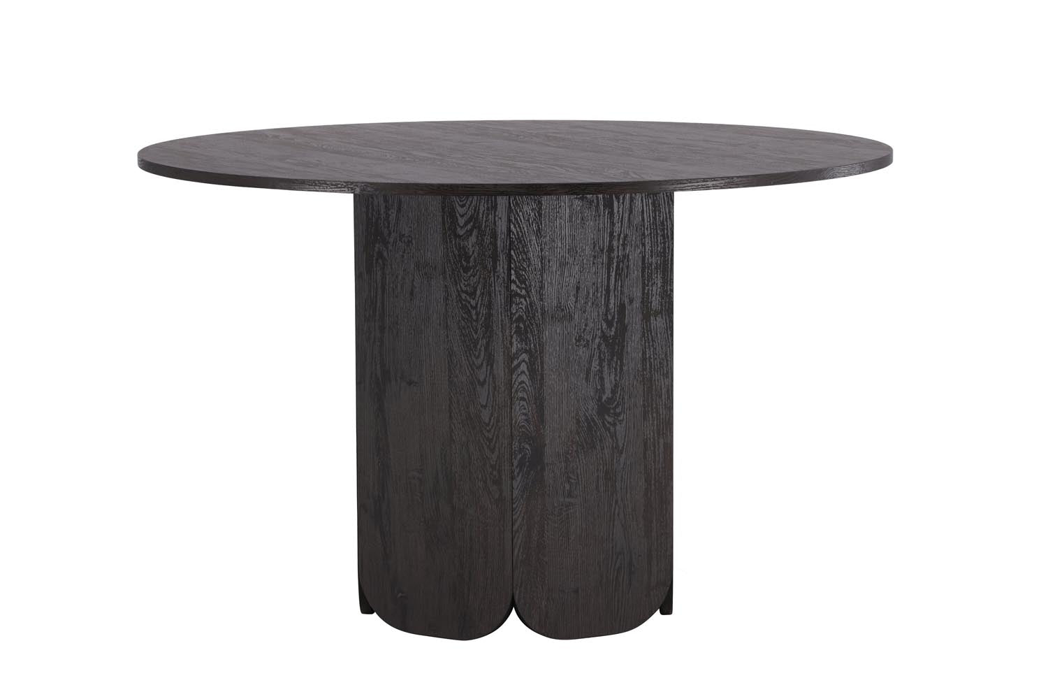 Tekla Esstisch rund in Schwarz präsentiert im Onlineshop von KAQTU Design AG. Esstisch ist von Venture Home