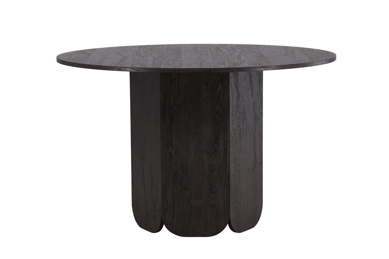 Tekla Esstisch rund in Schwarz präsentiert im Onlineshop von KAQTU Design AG. Esstisch ist von Venture Home