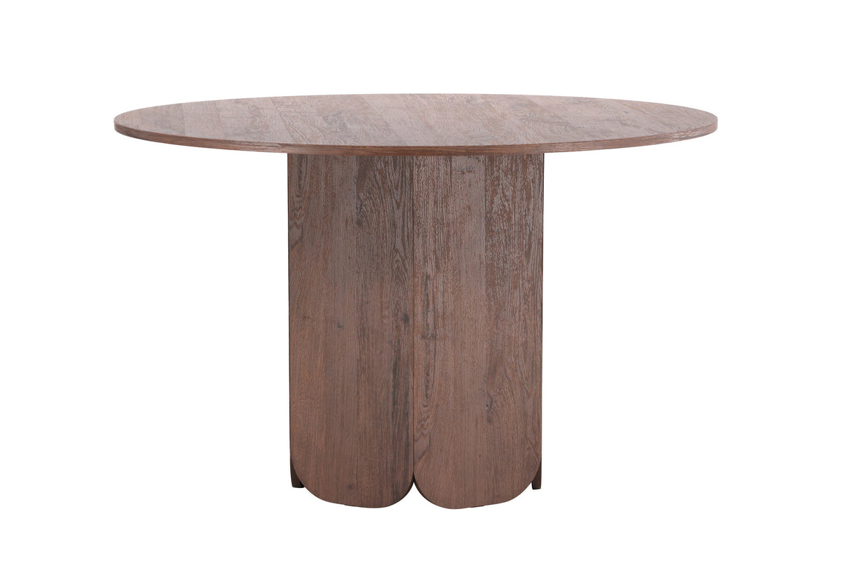 Tekla Esstisch rund in Mokka präsentiert im Onlineshop von KAQTU Design AG. Esstisch ist von Venture Home