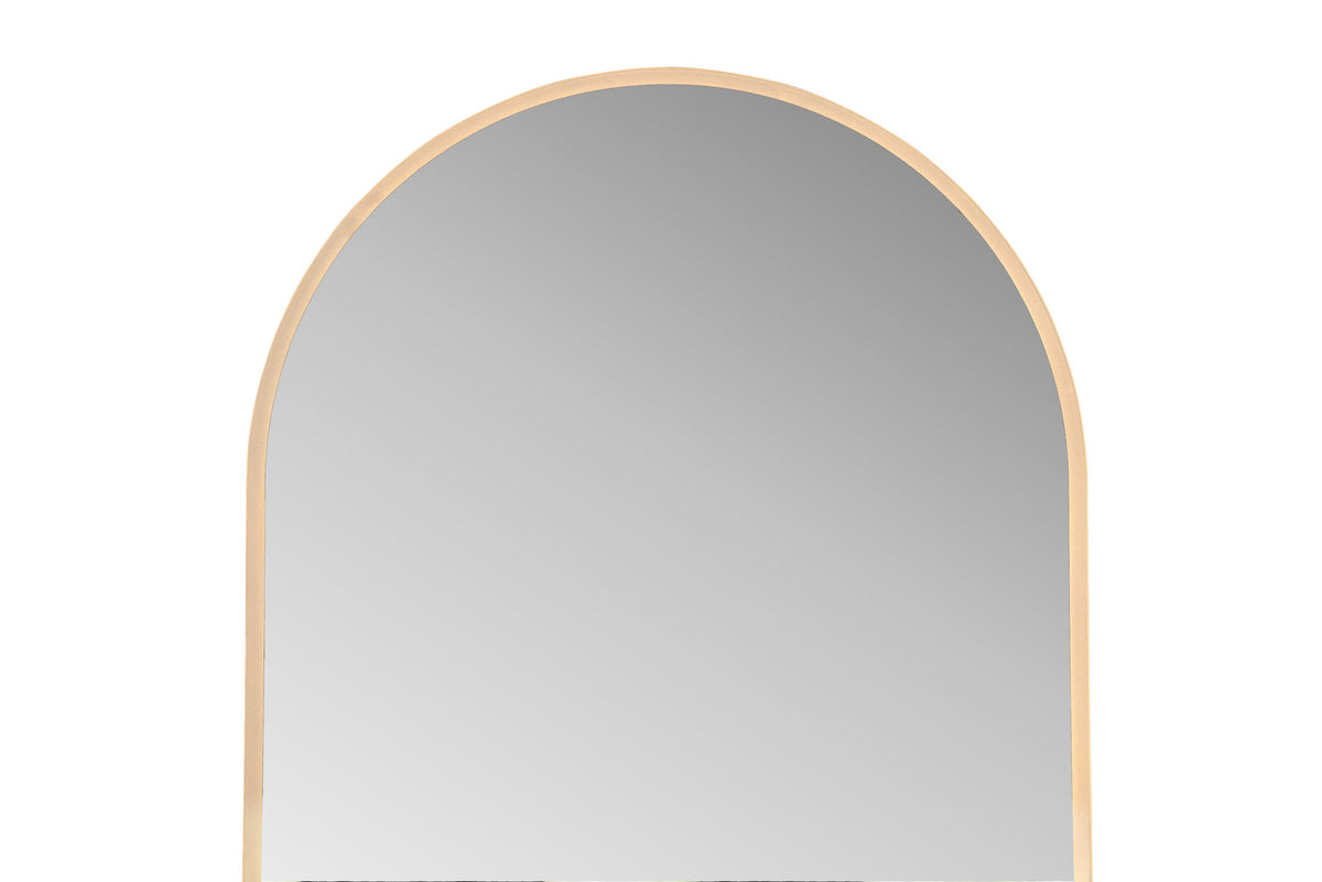 Skeppsvik Spiegel in Silber präsentiert im Onlineshop von KAQTU Design AG. Spiegel ist von Vind