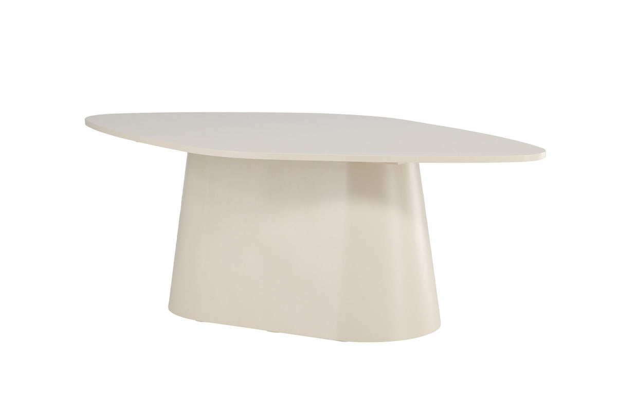 Diamond Oval Esstisch in Beige präsentiert im Onlineshop von KAQTU Design AG. Esstisch ist von Vind