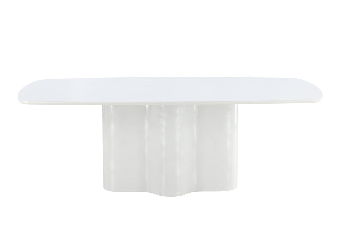 Väddö Rechteckiger Esstisch in Weiss präsentiert im Onlineshop von KAQTU Design AG. Esstisch ist von Vind