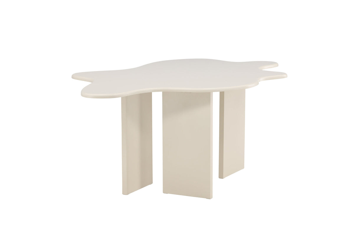 Flower Oval Esstisch in Beige präsentiert im Onlineshop von KAQTU Design AG. Esstisch ist von Vind