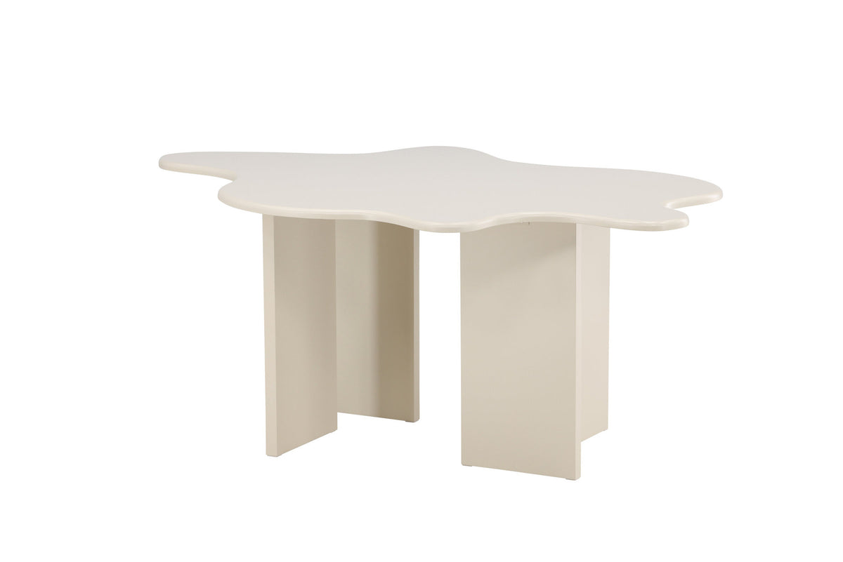 Flower Oval Esstisch in Beige präsentiert im Onlineshop von KAQTU Design AG. Esstisch ist von Vind