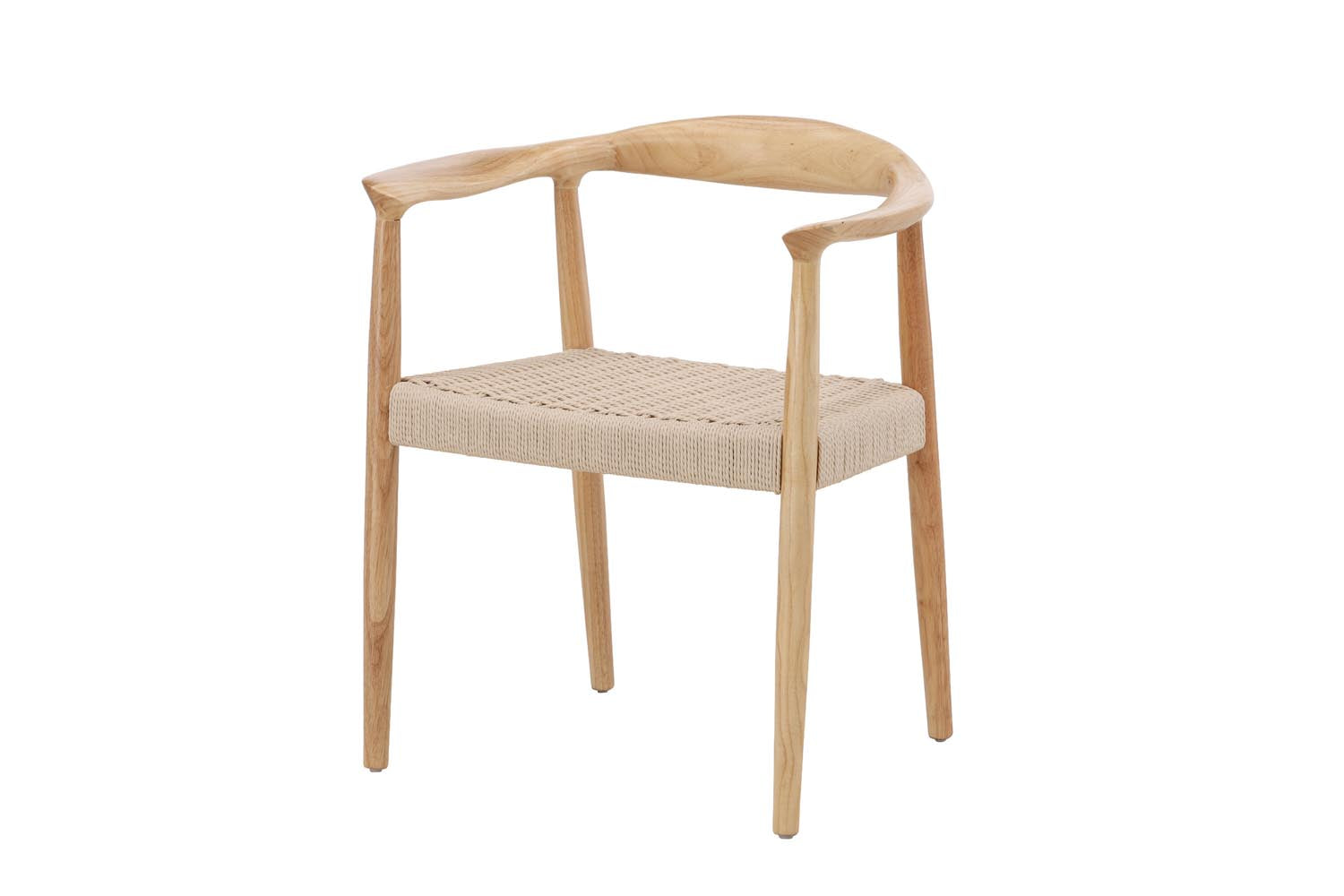 Lovön Esszimmerstuhl in Weisswäsche präsentiert im Onlineshop von KAQTU Design AG. Stuhl ist von Vind