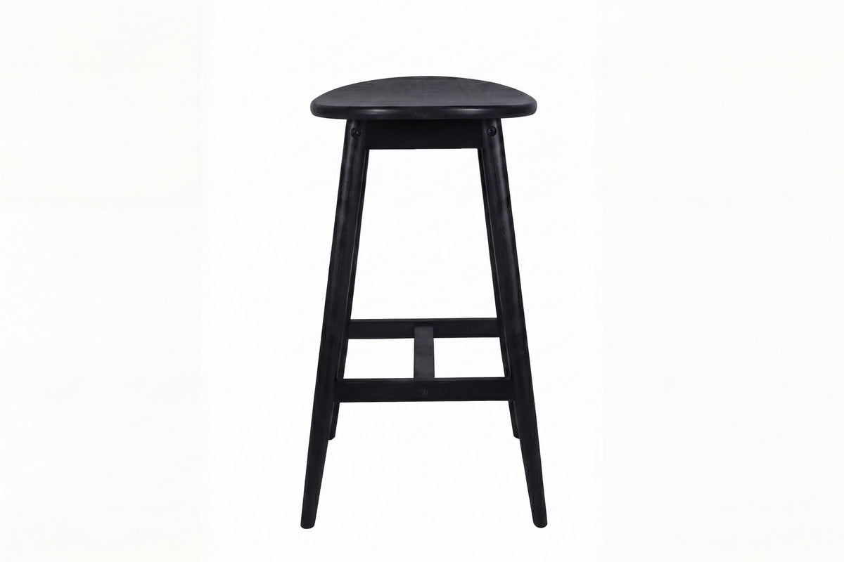 Orust Barhocker in Schwarz präsentiert im Onlineshop von KAQTU Design AG. Barstuhl ist von Vind
