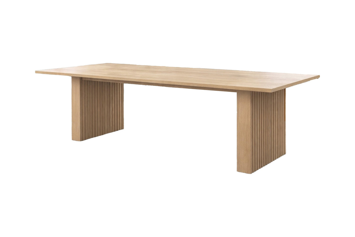 Humle Rechteckiger Esstisch in Natur präsentiert im Onlineshop von KAQTU Design AG. Esstisch ist von Vind