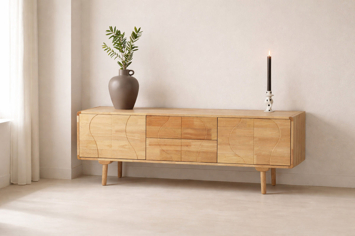 Skärhamn Sideboard in Natur präsentiert im Onlineshop von KAQTU Design AG. Sideboard ist von Vind