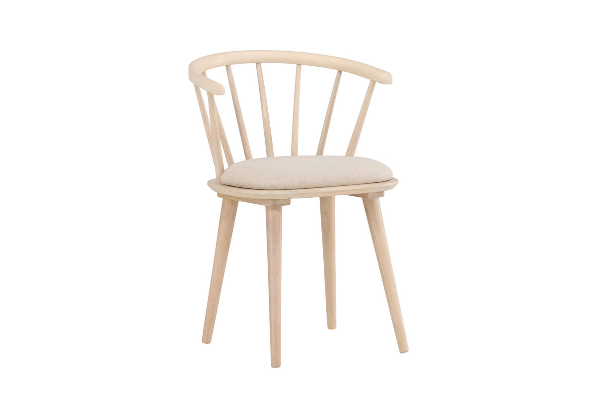 Bobby Esszimmerstuhl in Tünche präsentiert im Onlineshop von KAQTU Design AG. Stuhl ist von Venture Home