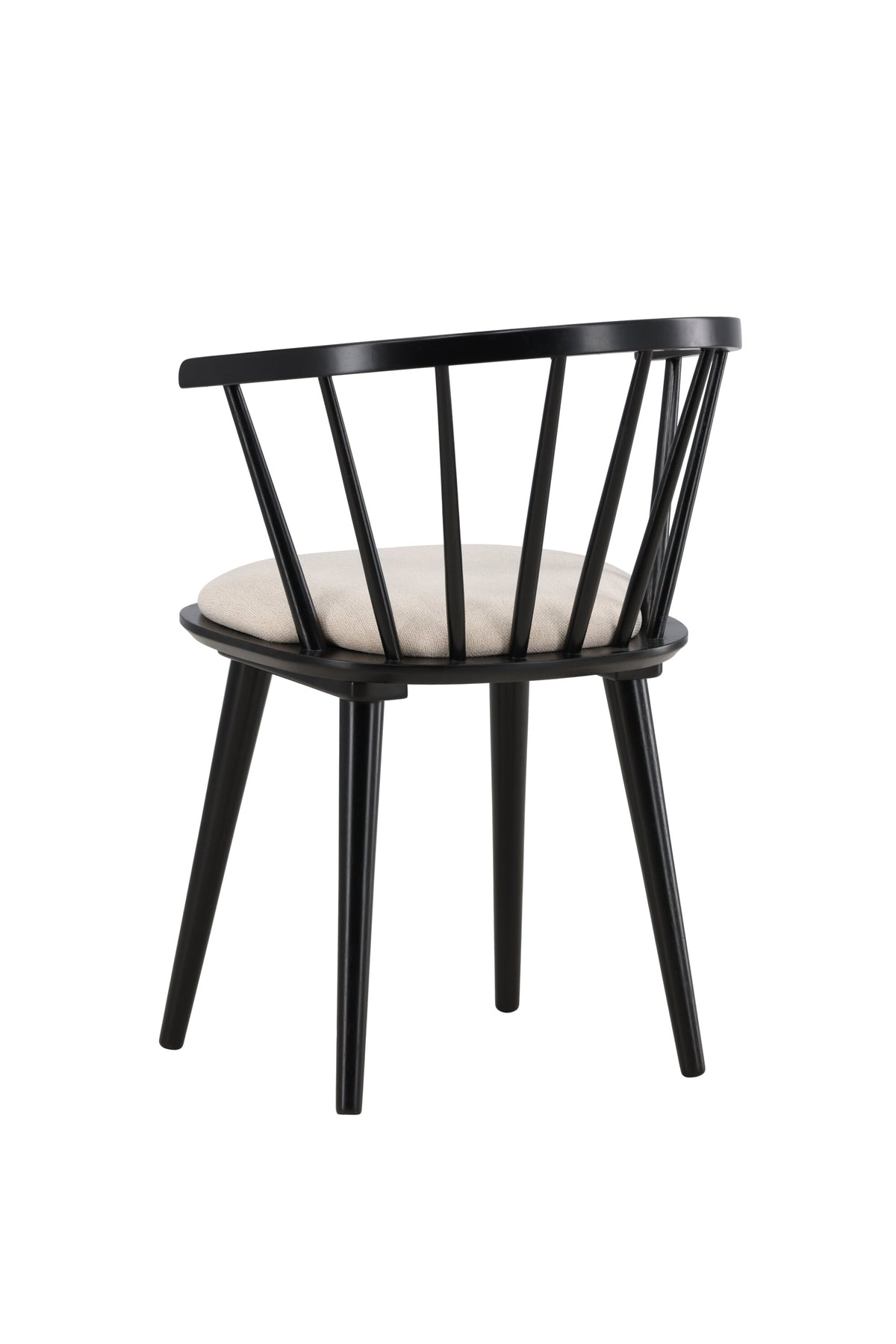 Bobby Esszimmerstuhl in Schwarz präsentiert im Onlineshop von KAQTU Design AG. Gartenstuhl mit Armlehnen ist von Venture Home