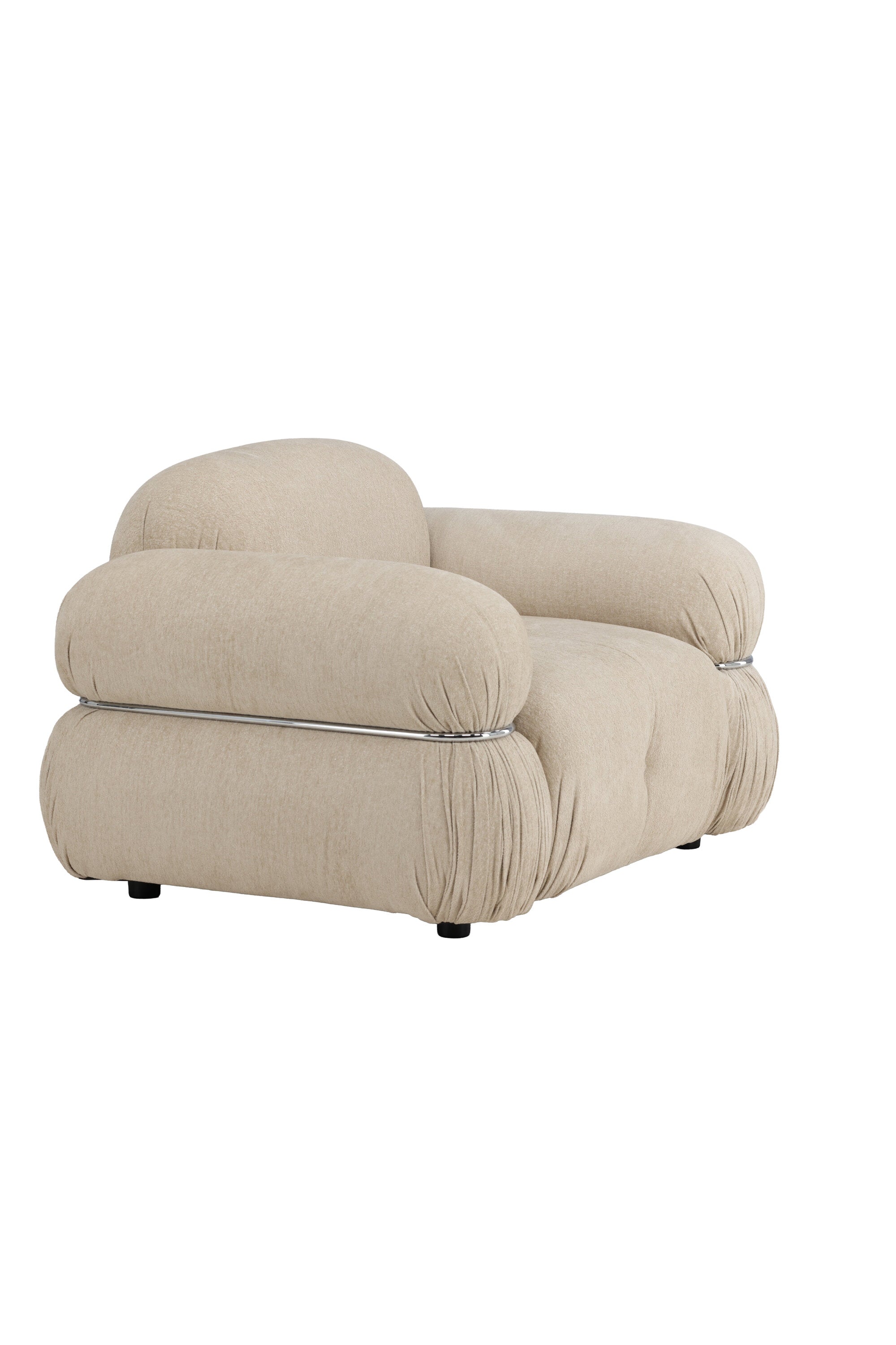 Mika Loungestuhl in Beige präsentiert im Onlineshop von KAQTU Design AG. Outdoor-Sessel ist von Venture Home