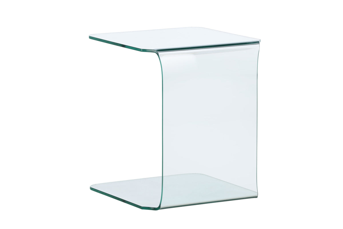 Telemark Beistelltisch in Transparent präsentiert im Onlineshop von KAQTU Design AG. Couchtisch ist von Venture Home