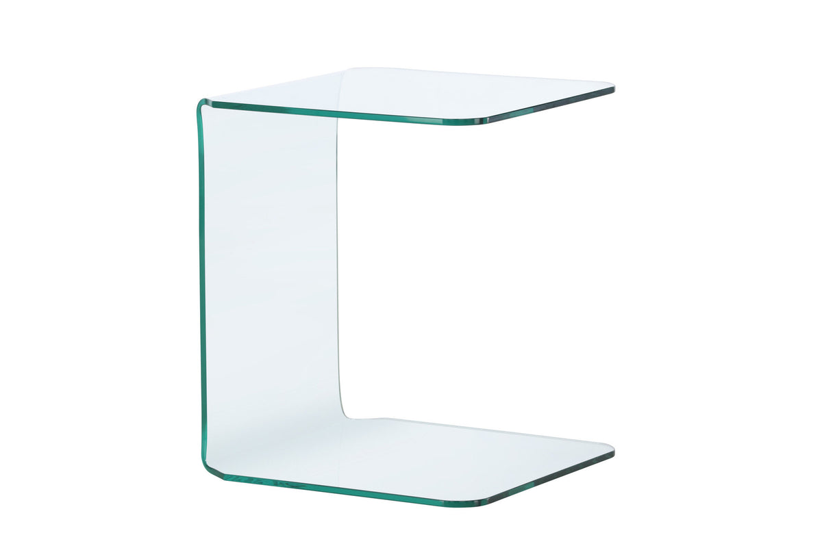 Telemark Beistelltisch in Transparent präsentiert im Onlineshop von KAQTU Design AG. Couchtisch ist von Venture Home