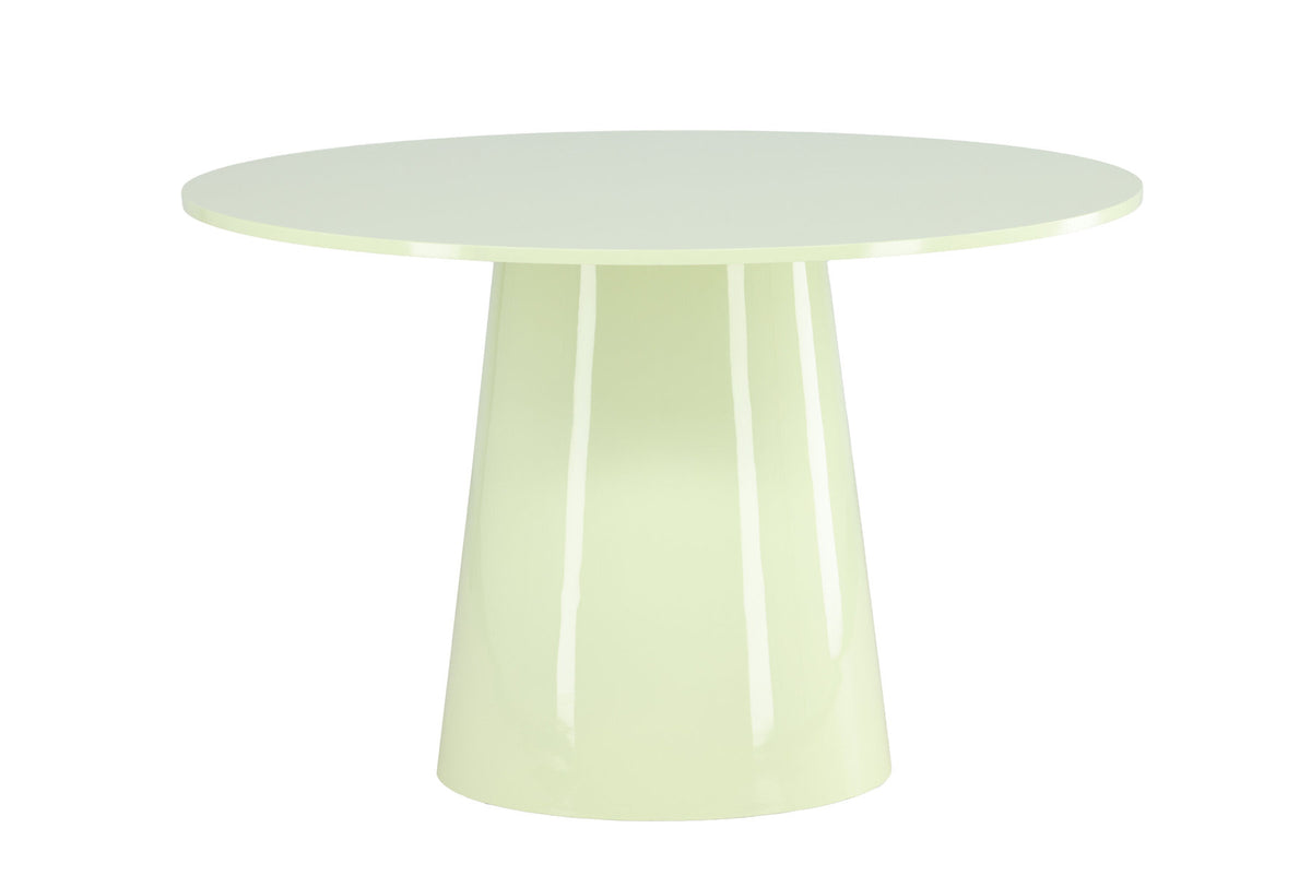 Lanzo Rundes Esstisch in Hellgrün präsentiert im Onlineshop von KAQTU Design AG. Esstisch ist von Venture Home