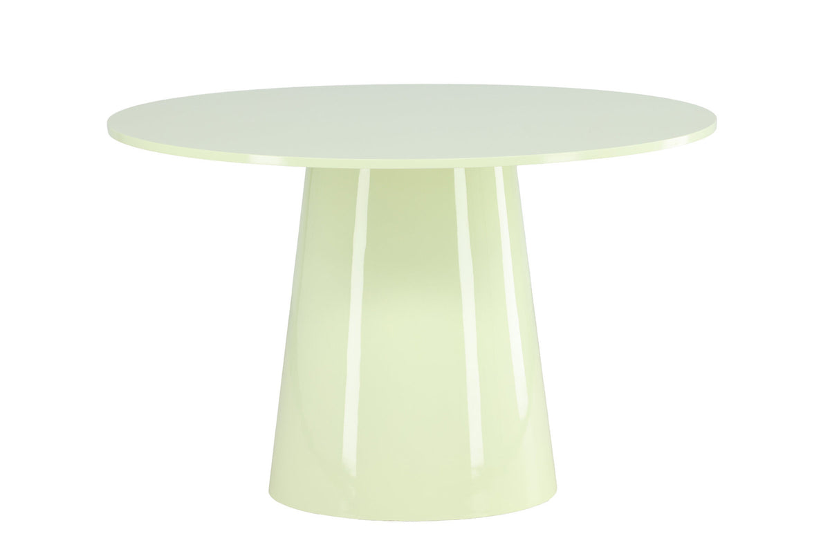 Lanzo Rundes Esstisch in Hellgrün präsentiert im Onlineshop von KAQTU Design AG. Esstisch ist von Venture Home