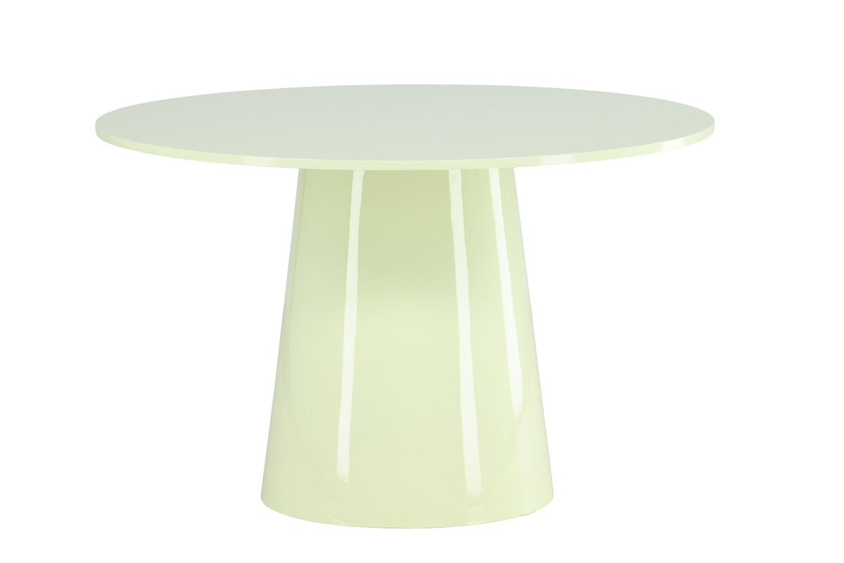 Lanzo Rundes Esstisch in Hellgrün präsentiert im Onlineshop von KAQTU Design AG. Esstisch ist von Venture Home