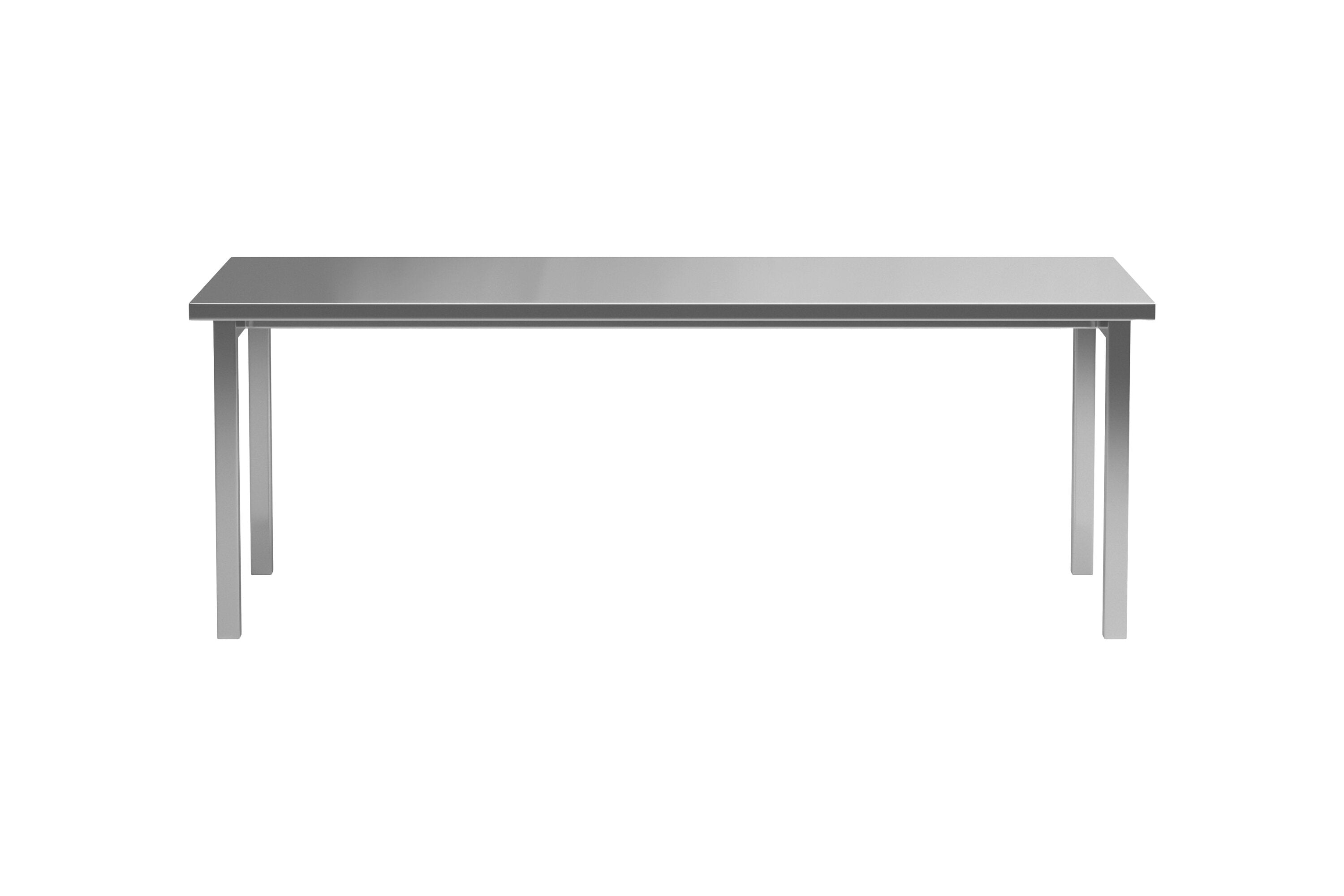 Cilo Rectangular Esstisch in Silber präsentiert im Onlineshop von KAQTU Design AG. Esstisch ist von Venture Home