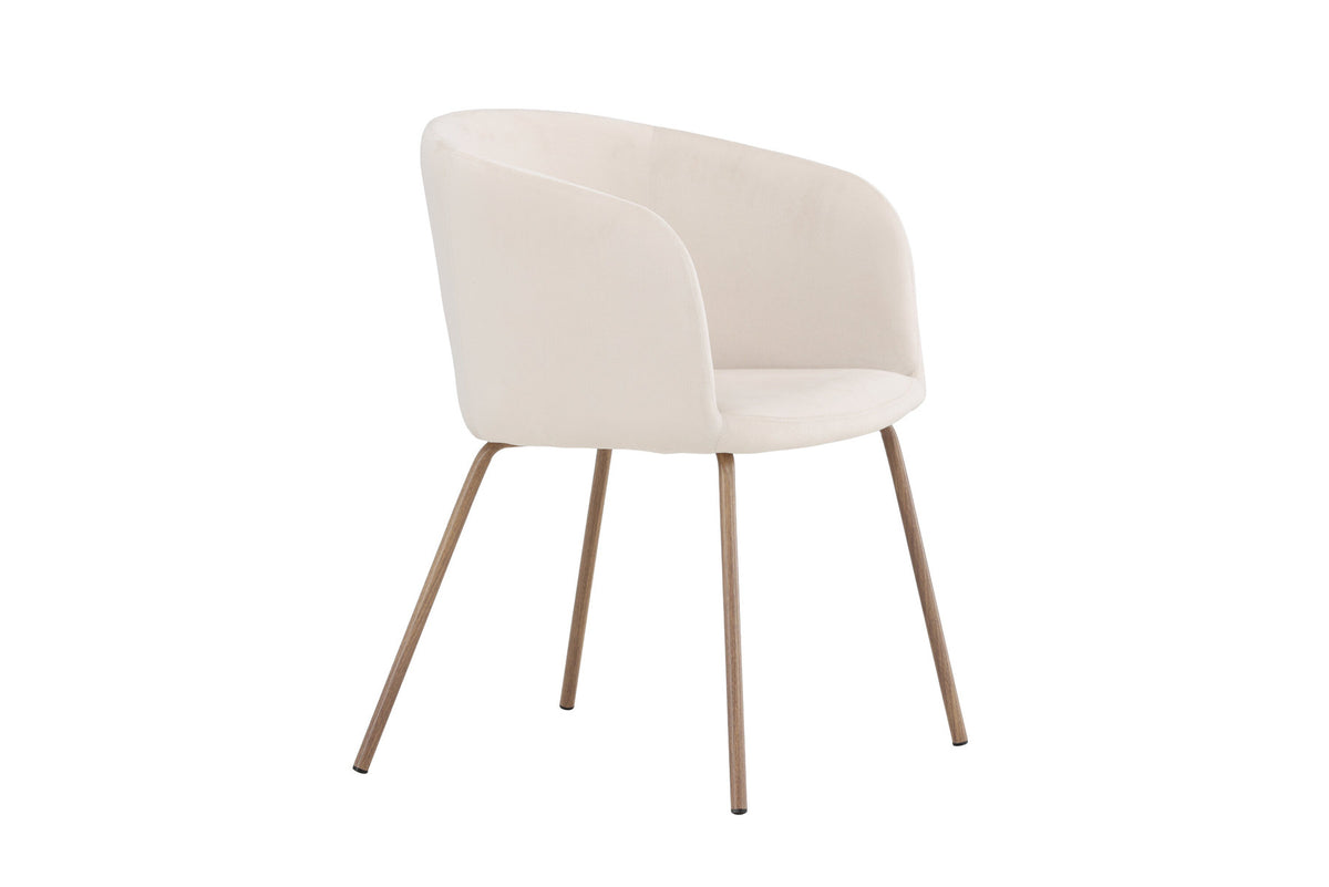 Berit Esszimmerstuhl in Beige präsentiert im Onlineshop von KAQTU Design AG. Stuhl ist von Venture Home