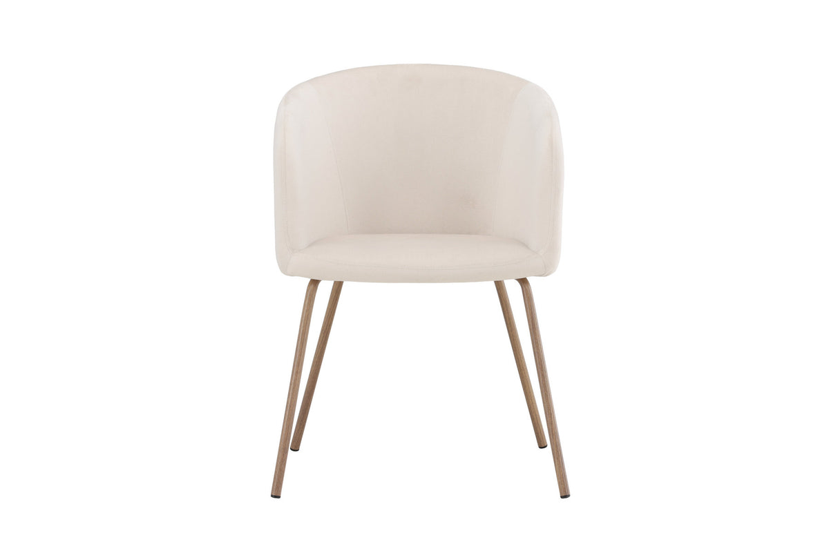 Berit Esszimmerstuhl in Beige präsentiert im Onlineshop von KAQTU Design AG. Stuhl ist von Venture Home