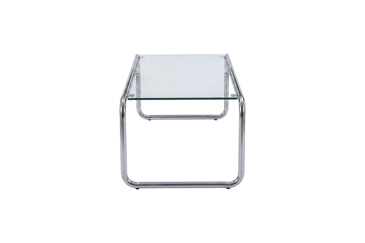 Saturnus Sofatisch in Klar präsentiert im Onlineshop von KAQTU Design AG. Couchtisch ist von Venture Home