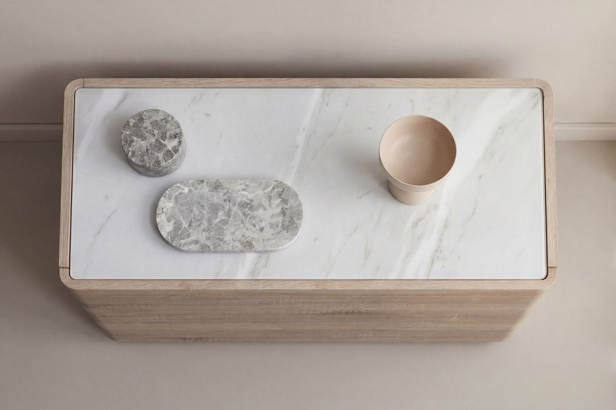 Noble Drawer in Natur präsentiert im Onlineshop von KAQTU Design AG. Kommode ist von Venture Home