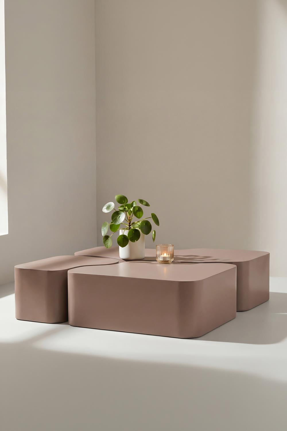Nordland Sofa-Tisch in Braun präsentiert im Onlineshop von KAQTU Design AG. Beistelltisch ist von Venture Home