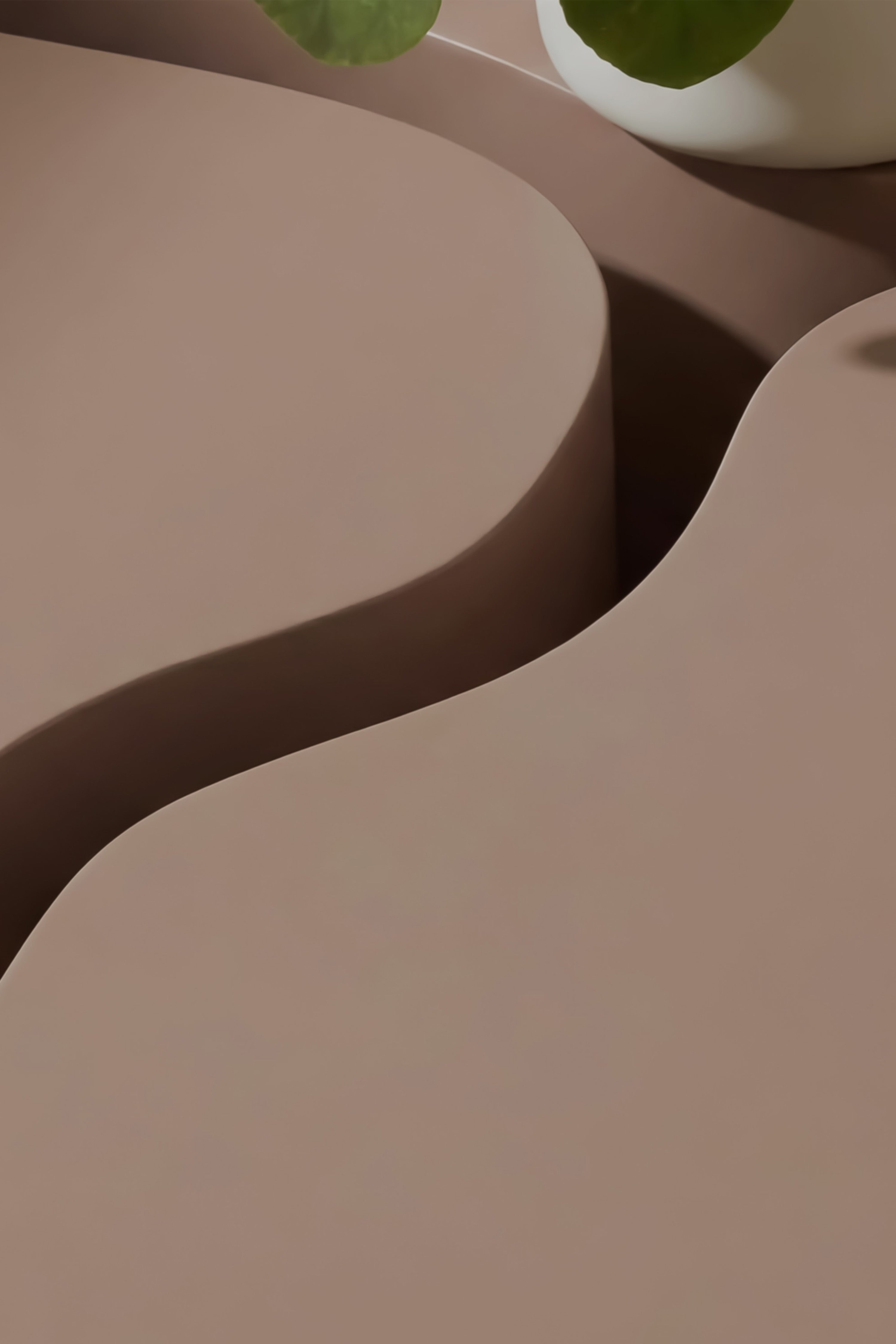 Nordland Sofa-Tisch in Braun präsentiert im Onlineshop von KAQTU Design AG. Beistelltisch ist von Venture Home