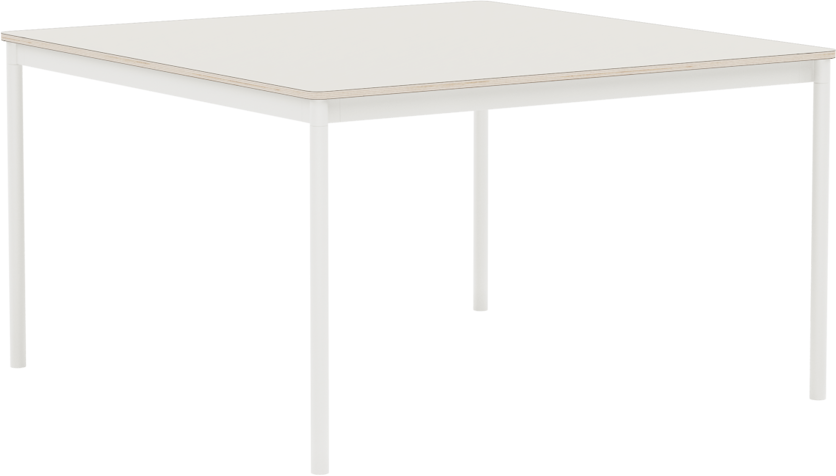 Base Tisch Square in Weiss präsentiert im Onlineshop von KAQTU Design AG. Schreibtisch ist von Muuto