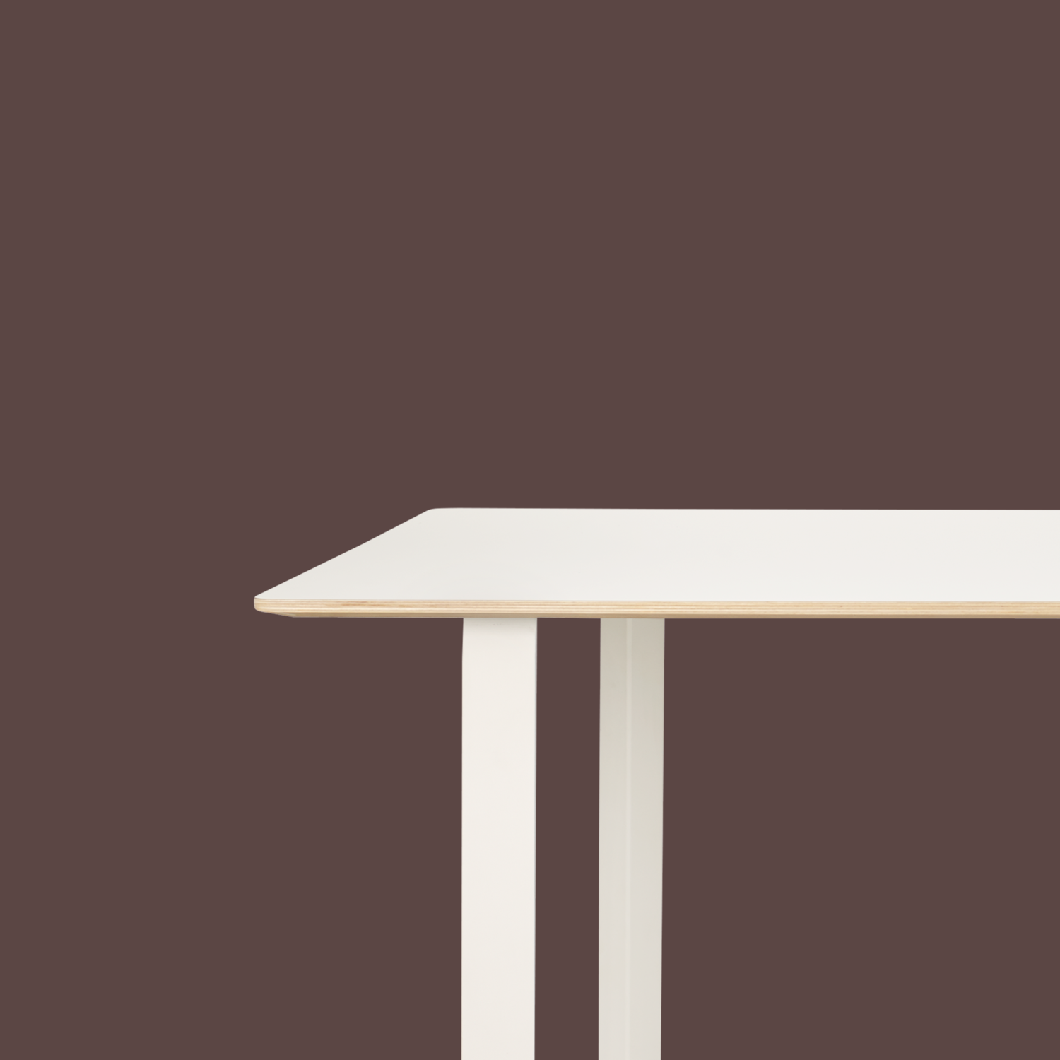 70/70 Tisch 255 cm in Weiss präsentiert im Onlineshop von KAQTU Design AG. Esstisch ist von Muuto
