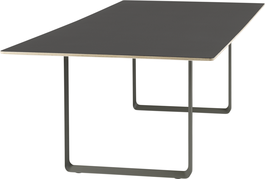 70/70 Tisch 295 cm in Schwarz / Schwarz präsentiert im Onlineshop von KAQTU Design AG. Esstisch ist von Muuto