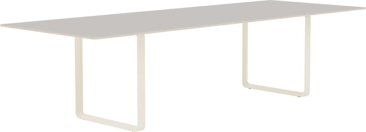 70/70 Tisch 295 cm in Grau / Sand präsentiert im Onlineshop von KAQTU Design AG. Esstisch ist von Muuto