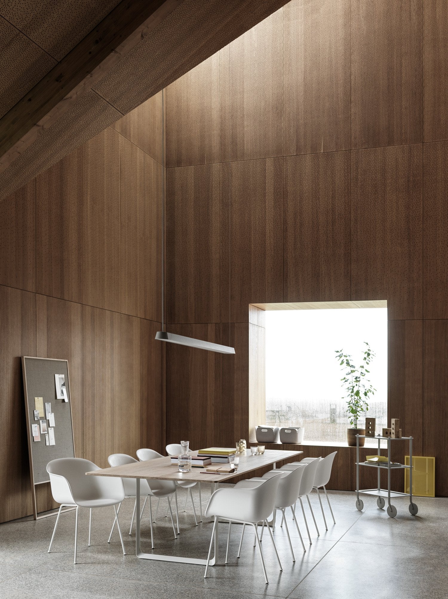 70/70 Tisch in Eiche massiv / Grau präsentiert im Onlineshop von KAQTU Design AG. Esstisch ist von Muuto