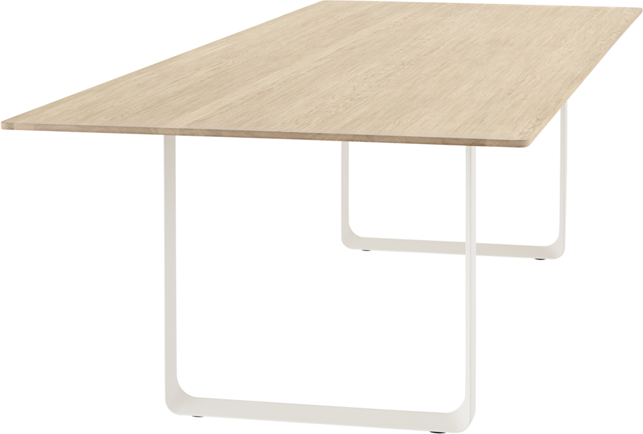 70/70 Tisch 295 cm in Braun / Weiss präsentiert im Onlineshop von KAQTU Design AG. Esstisch ist von Muuto