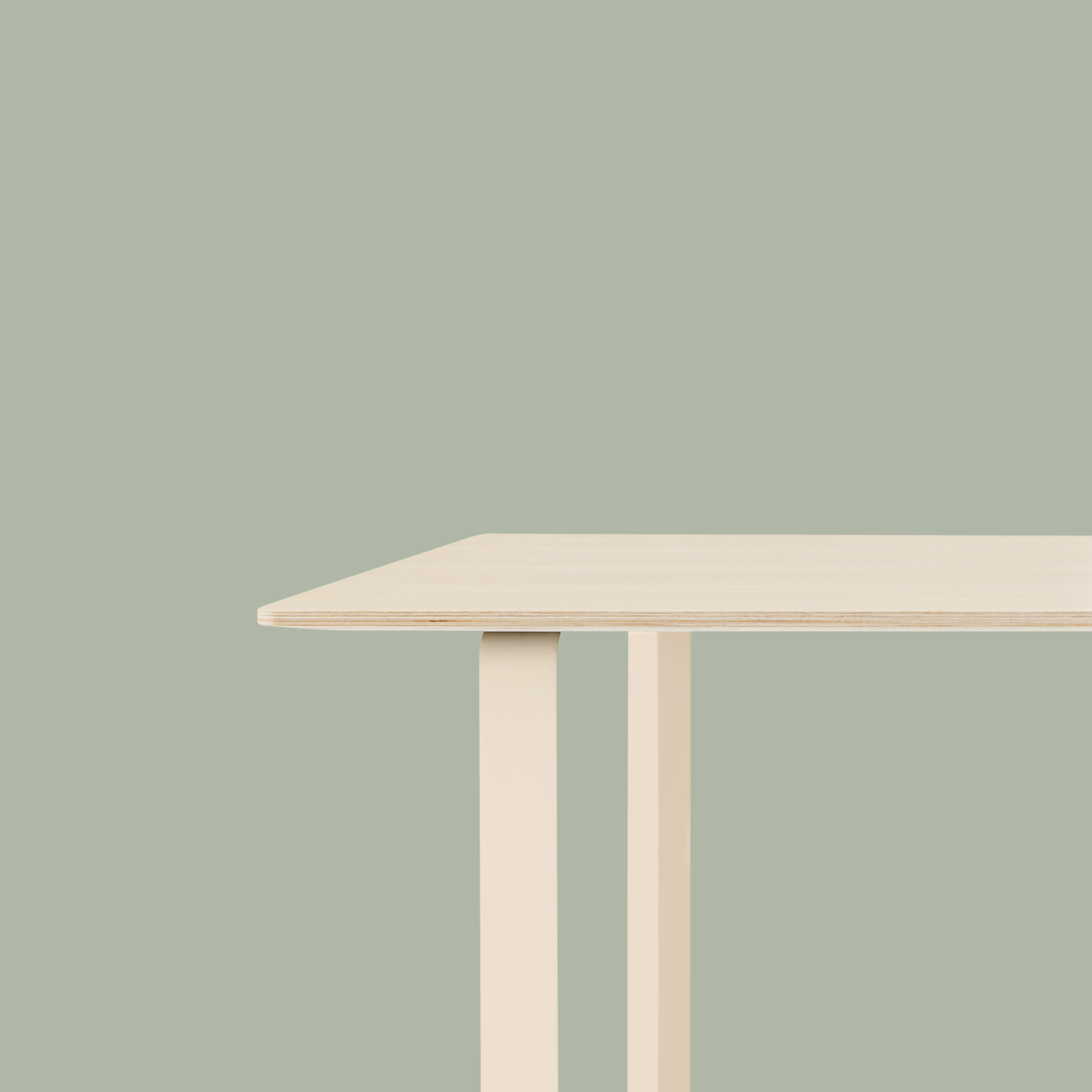 70/70 Tisch in Eiche / Sand präsentiert im Onlineshop von KAQTU Design AG. Esstisch ist von Muuto
