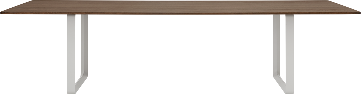 70/70 Tisch 295 cm in Dunkelbraun / Grau präsentiert im Onlineshop von KAQTU Design AG. Esstisch ist von Muuto