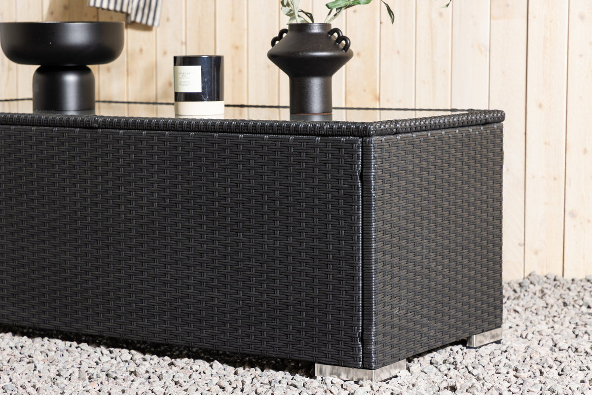 London Sofatisch in Schwarz präsentiert im Onlineshop von KAQTU Design AG. Beistelltisch Outdoor ist von Venture Home