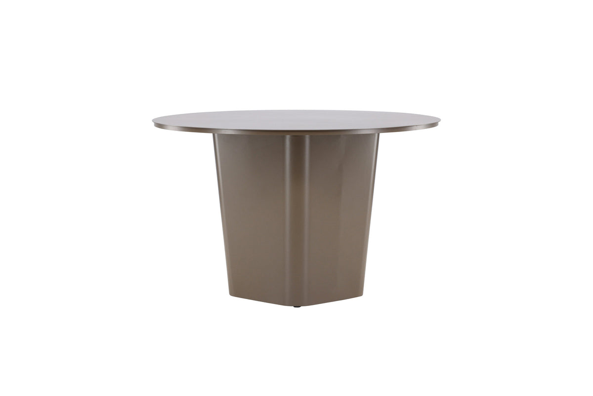 Santa Fe Gartentisch rund in Braun präsentiert im Onlineshop von KAQTU Design AG. Gartentisch ist von Venture Home