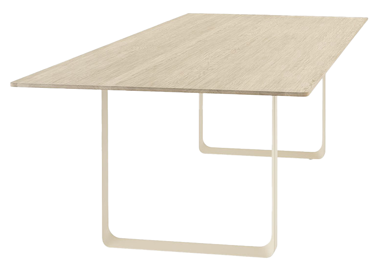 70/70 Tisch 295 cm in Braun / Sand präsentiert im Onlineshop von KAQTU Design AG. Esstisch ist von Muuto