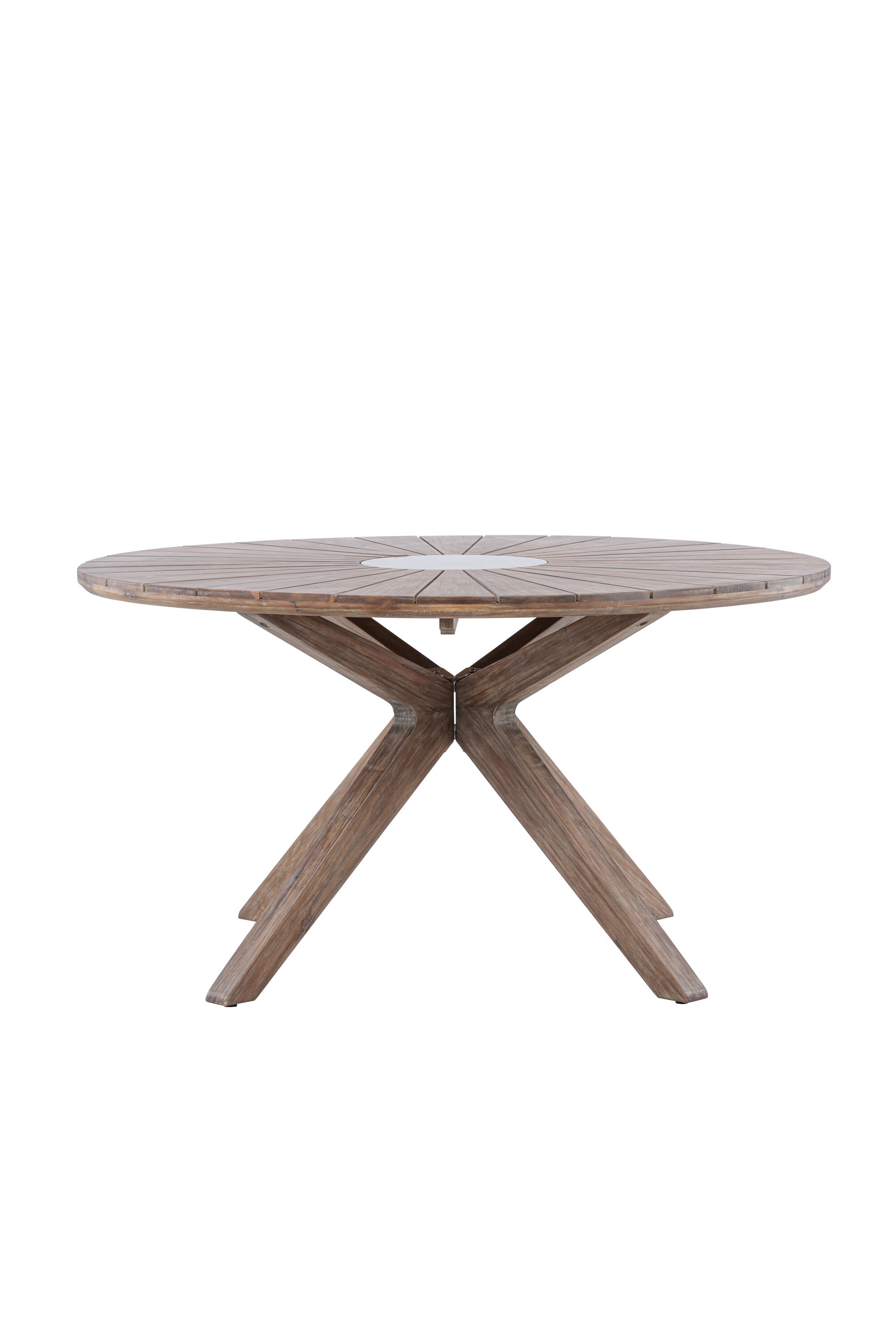 Rosario Gartentisch rund in Braun präsentiert im Onlineshop von KAQTU Design AG. Gartentisch ist von Venture Home