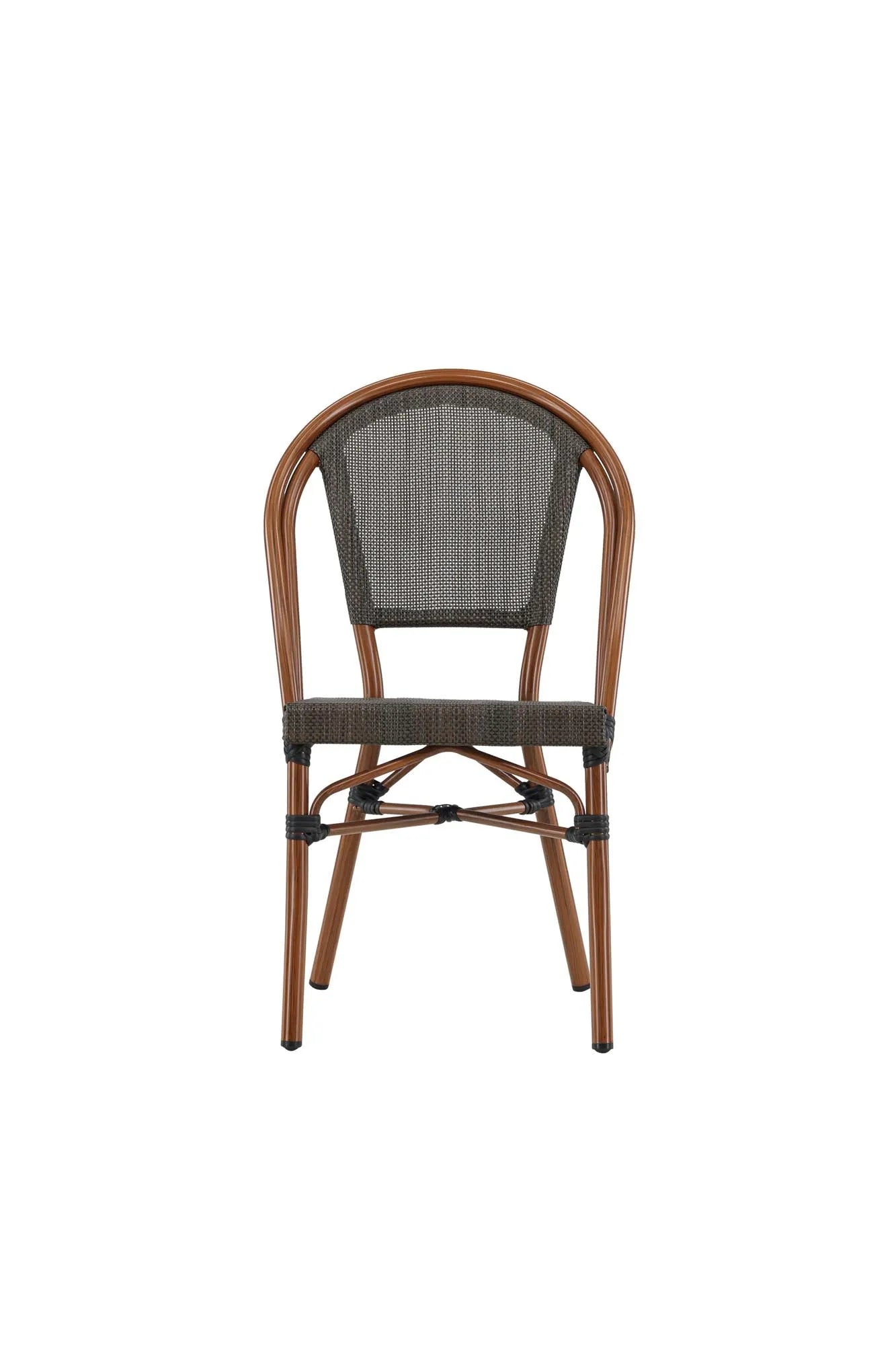 Der Guarda Cafe Stuhl: Eleganz trifft Haltbarkeit. Perfekt für Terrasse oder Balkon. Vintage-Charme in modernem Design.