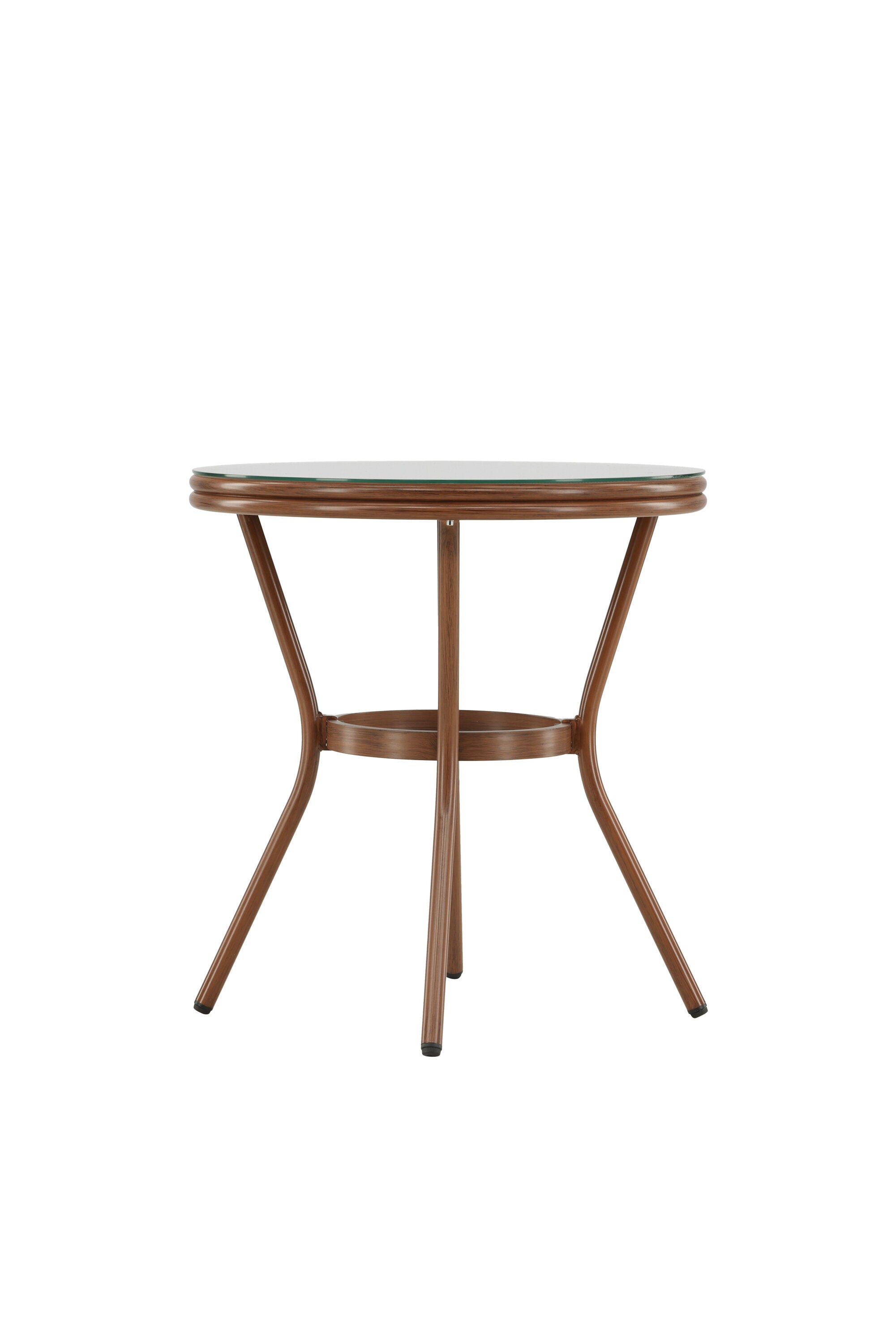 Loures Cafe Tisch in Braun-grau präsentiert im Onlineshop von KAQTU Design AG. Beistelltisch Outdoor ist von Venture Home