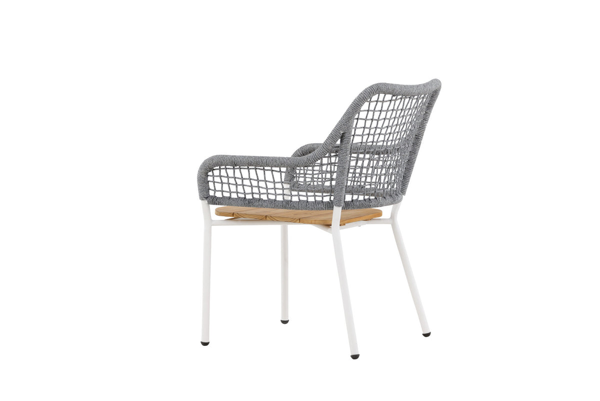 Amora Lounge Stuhl in Grau präsentiert im Onlineshop von KAQTU Design AG. Outdoor-Sessel ist von Venture Home
