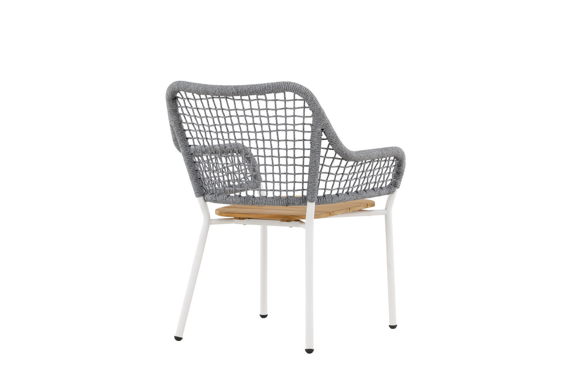 Amora Lounge Stuhl in Grau präsentiert im Onlineshop von KAQTU Design AG. Outdoor-Sessel ist von Venture Home