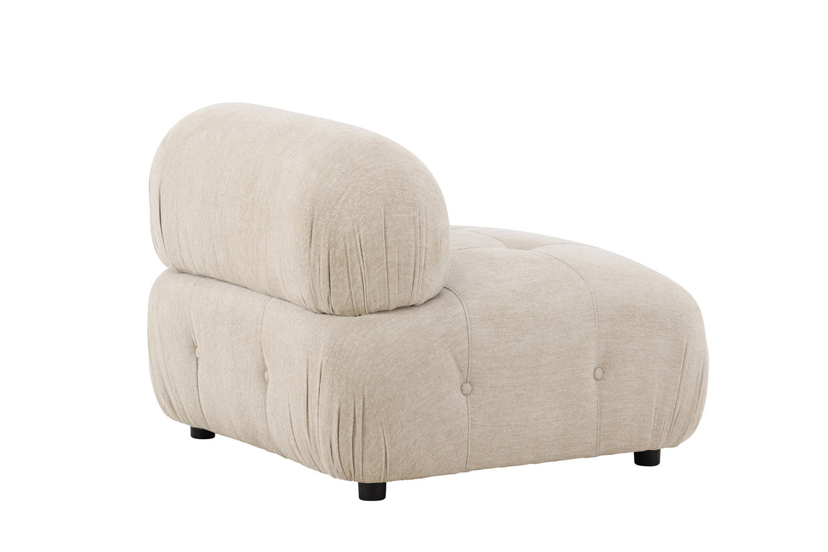 Mika Sofa-Modul in Beige präsentiert im Onlineshop von KAQTU Design AG. Modulares Sofa ist von Venture Home