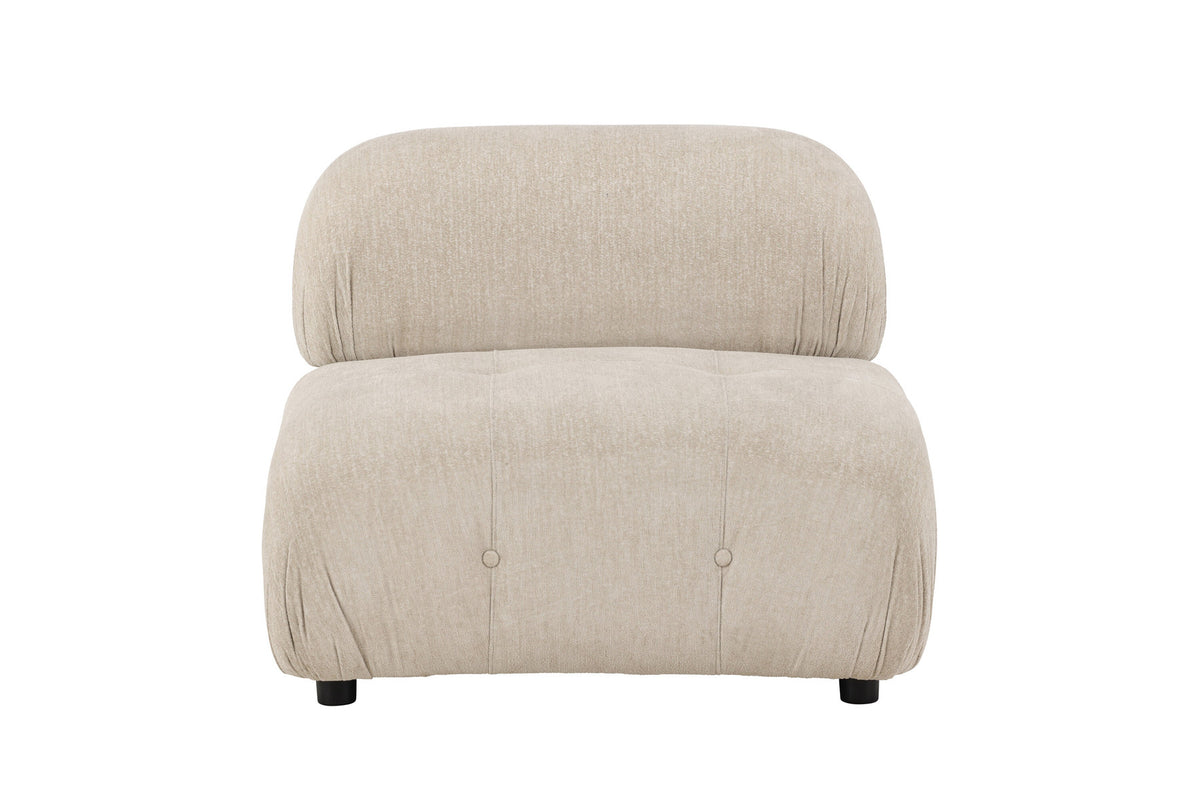 Mika Sofa-Modul in Beige präsentiert im Onlineshop von KAQTU Design AG. Modulares Sofa ist von Venture Home