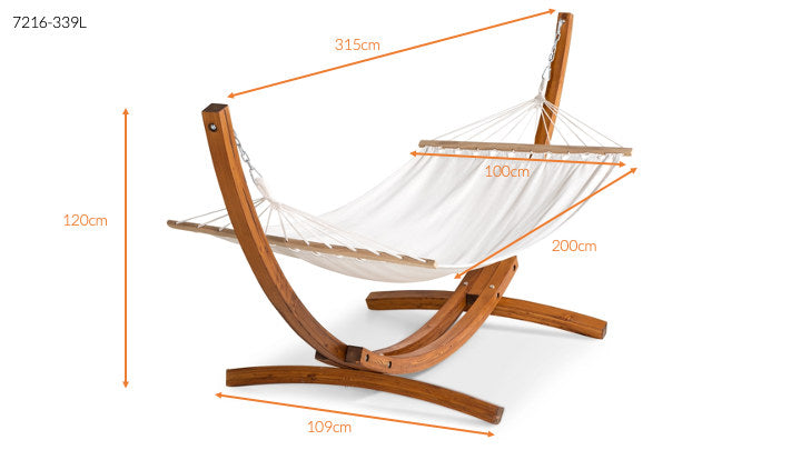 Hedvig Hängematte in Weiss präsentiert im Onlineshop von KAQTU Design AG. Hängematte ist von Venture Home