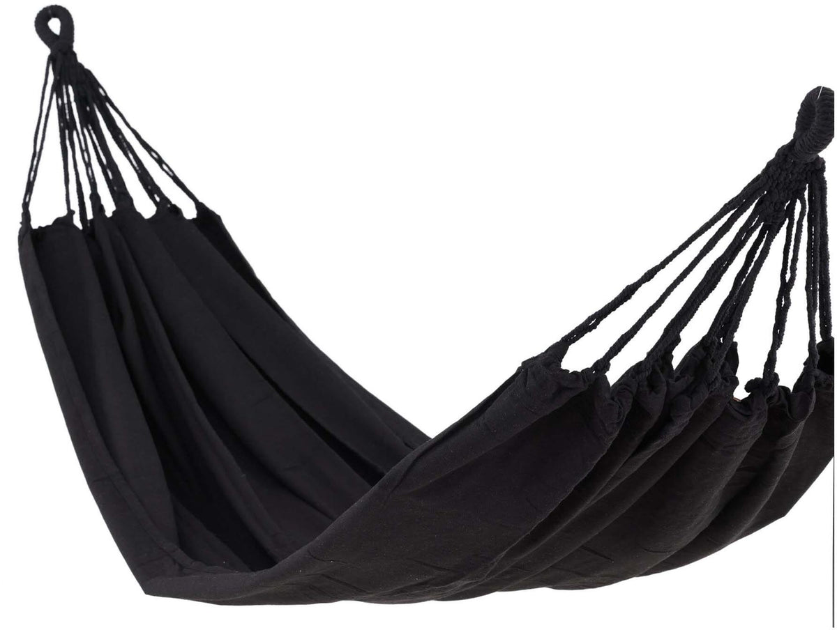 Marbella Hängematte in Schwarz präsentiert im Onlineshop von KAQTU Design AG. Hängematte ist von Venture Home