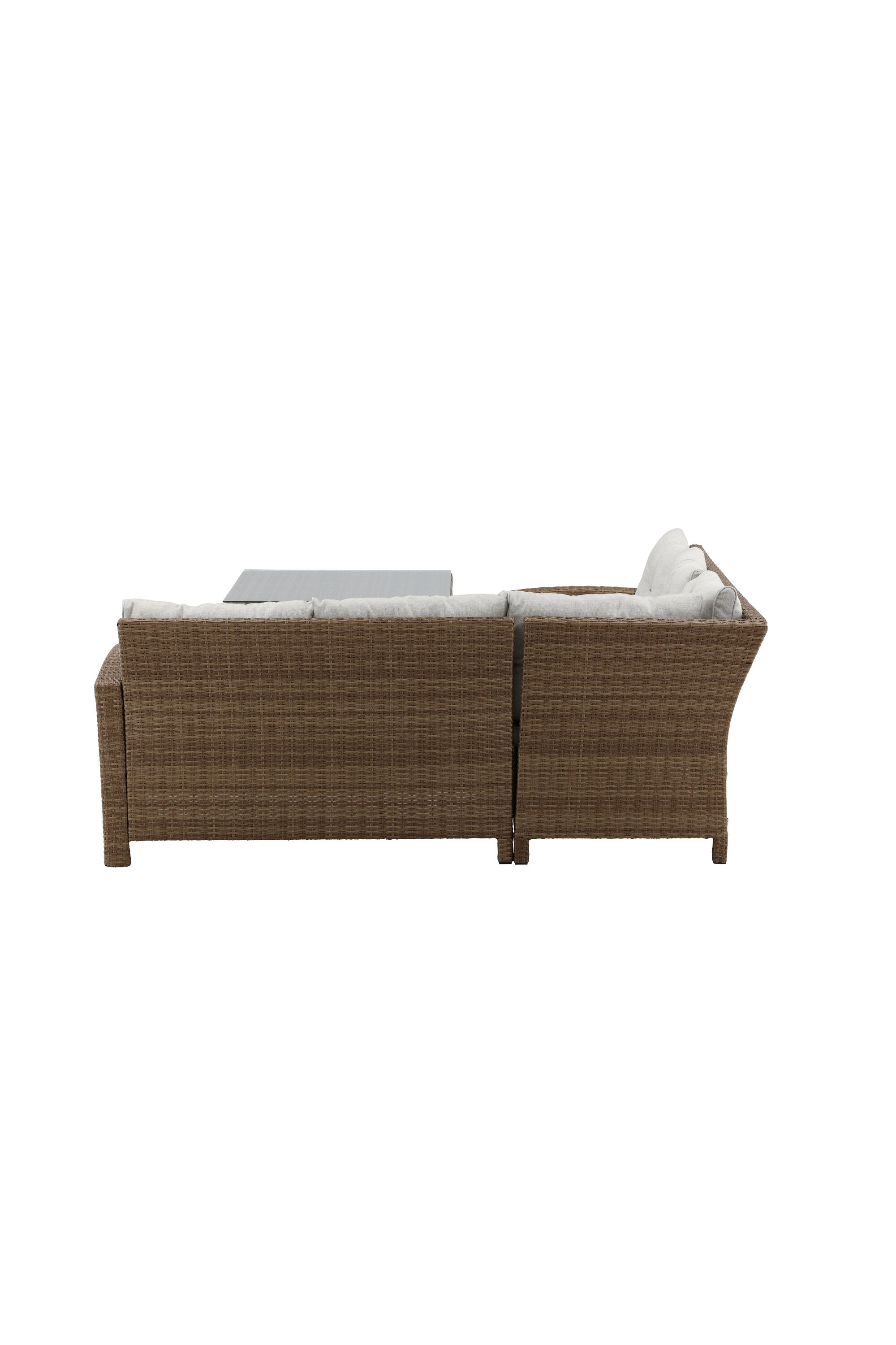 Watford Ecksofa Outdoorset 80cm in Natur präsentiert im Onlineshop von KAQTU Design AG. Loungeset ist von Venture Home