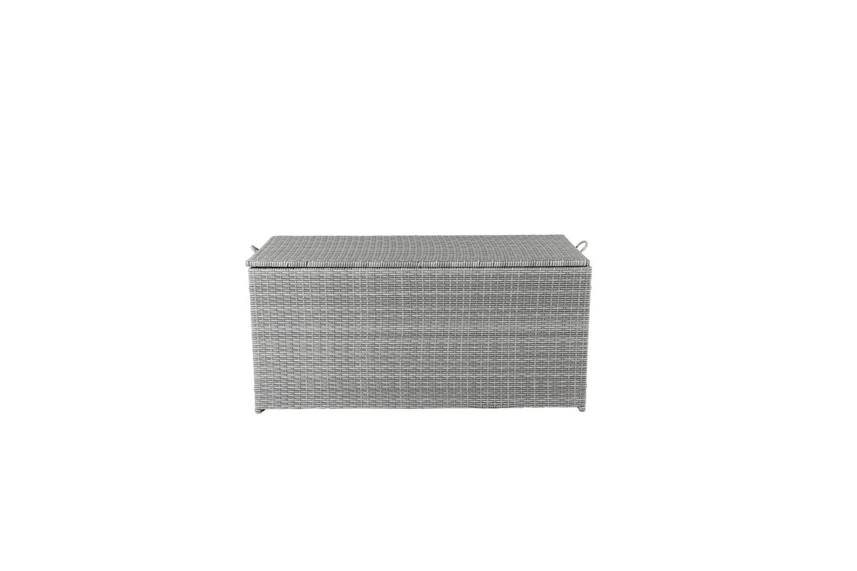 Londoner Kissenbox in Grau präsentiert im Onlineshop von KAQTU Design AG. Aufbewahrungsbox ist von Venture Home